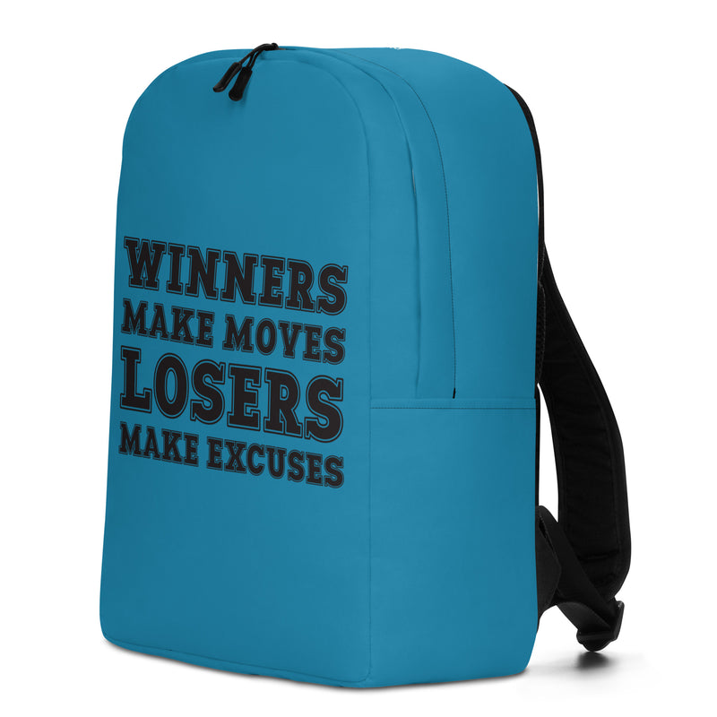 Winners Make Moves, Losers Make Excuses- Backpack (Free Shipping to select countries)