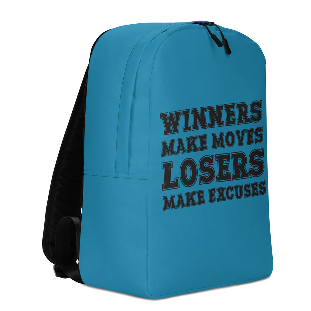 Winners Make Moves, Losers Make Excuses- Backpack (Free Shipping to select countries)