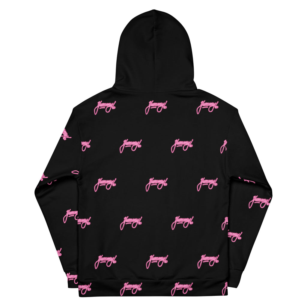 Yummy! All Over Hoodie (Black) Free Shipping