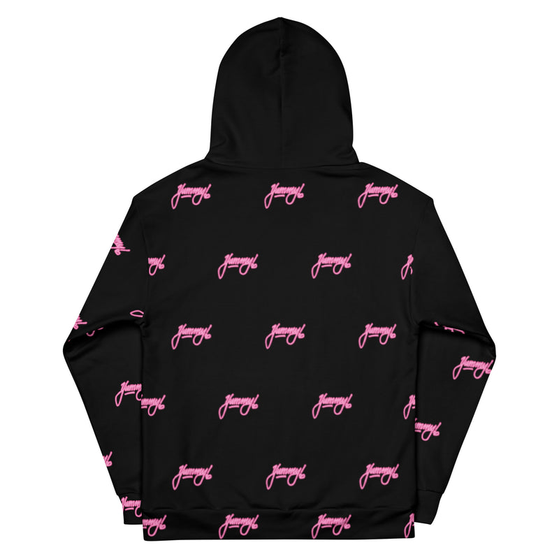 Yummy! All Over Hoodie (Black) Free Shipping!