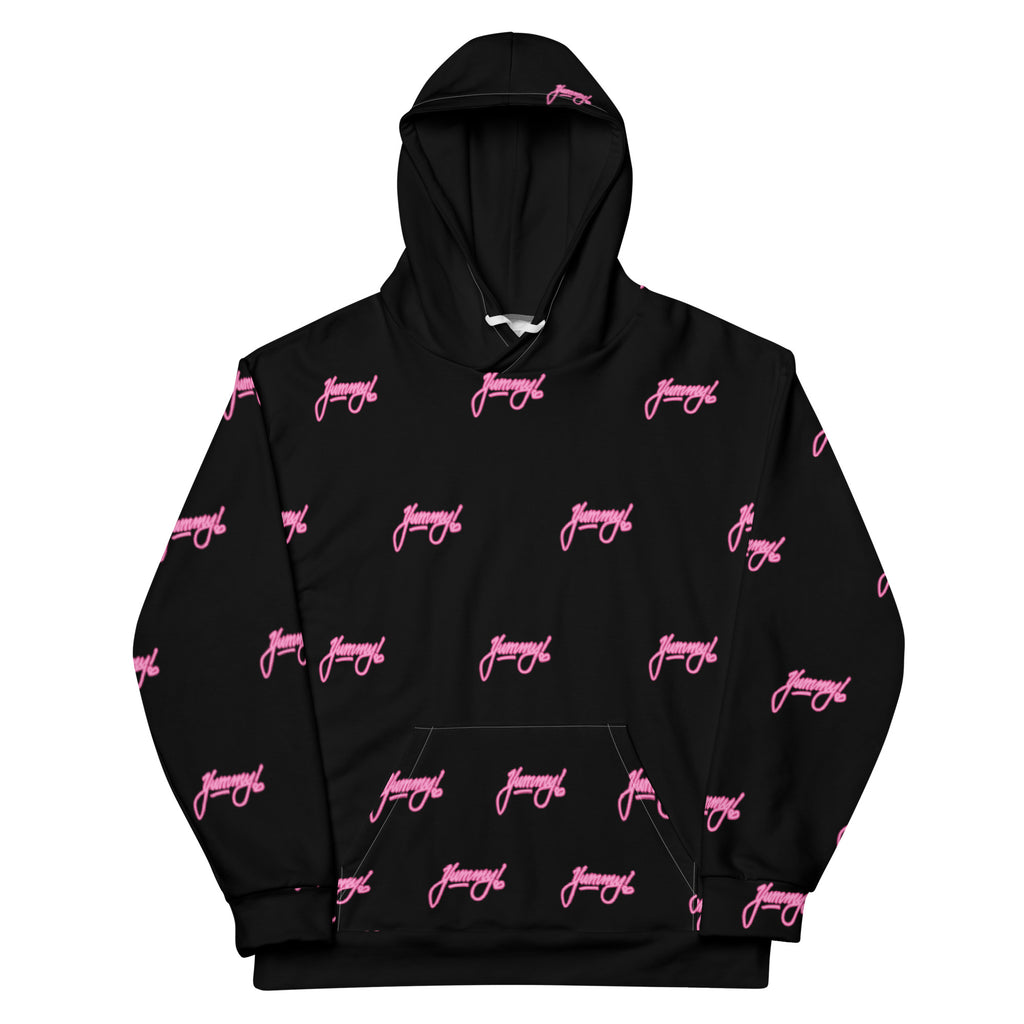 Yummy! All Over Hoodie (Black) Free Shipping