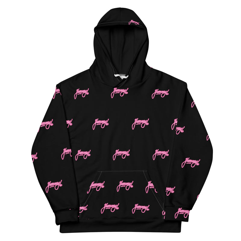 Yummy! All Over Hoodie (Black)