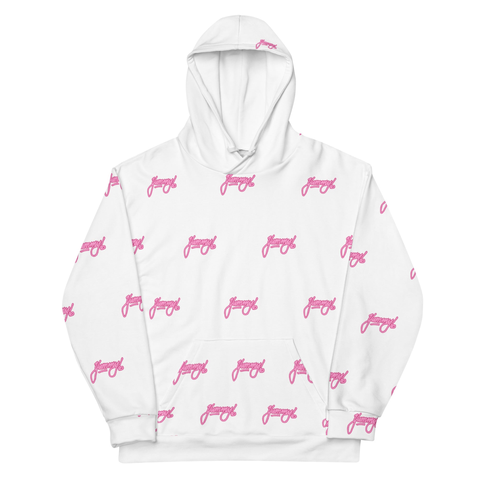 Yummy! All Over Hoodie (White) Free Shipping