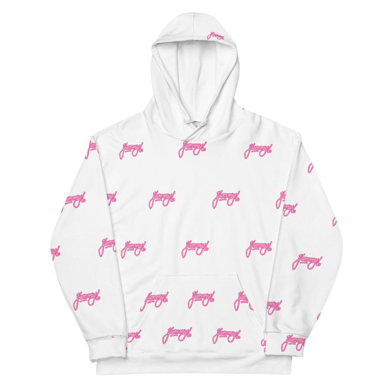 Yummy! All Over Hoodie (White)