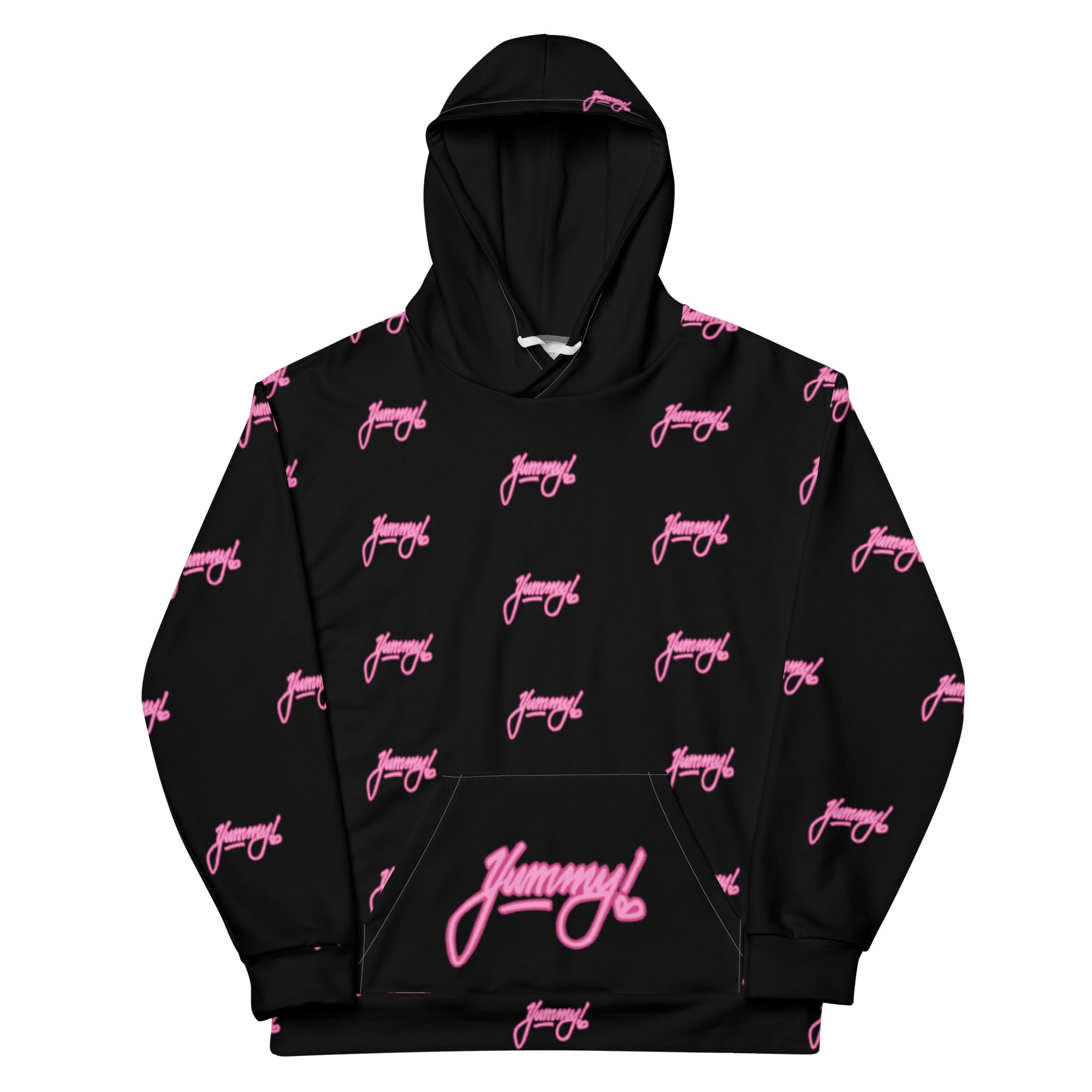 Yummy! All Over Hoodie (Black) Free Shipping