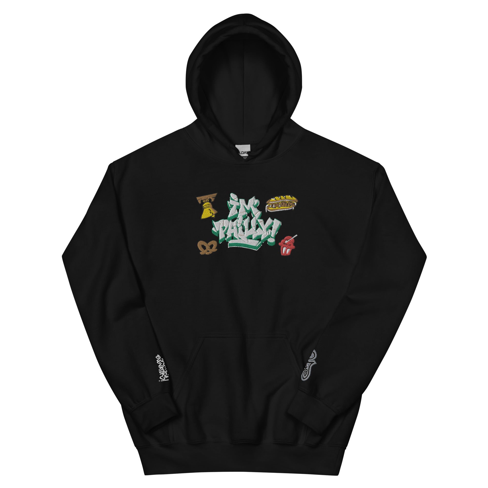 I'm Philly!-(Embroidered Hoodie) Free Shipping