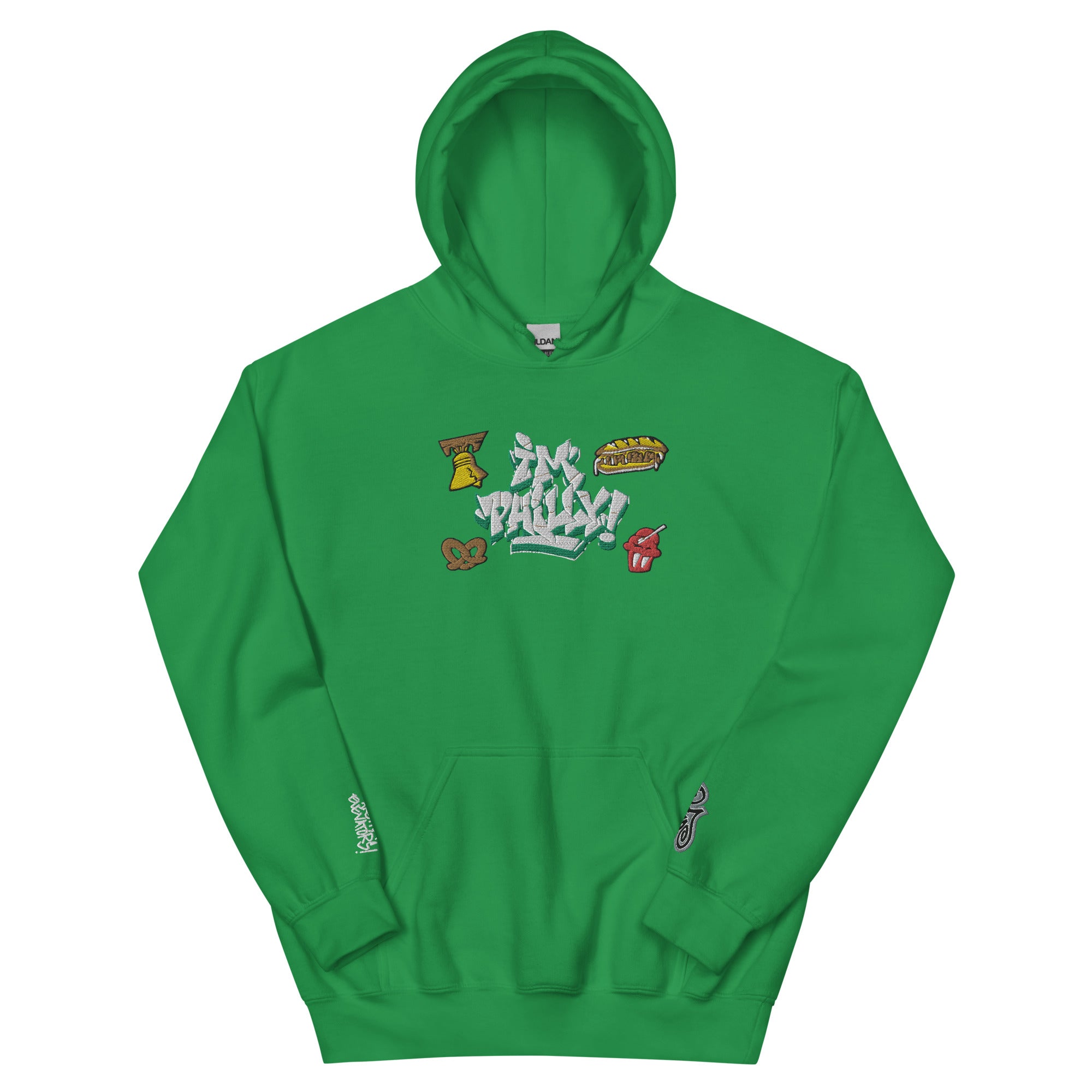 I'm Philly!-(Embroidered Hoodie) Free Shipping