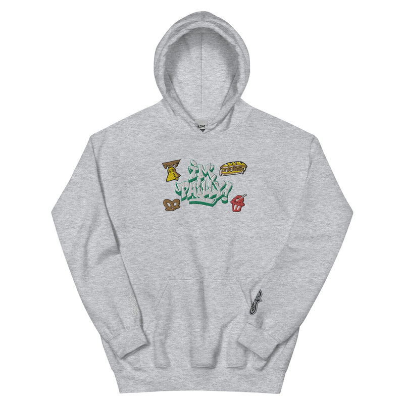 I'm Philly!-(Embroidered Hoodie) Free Shipping