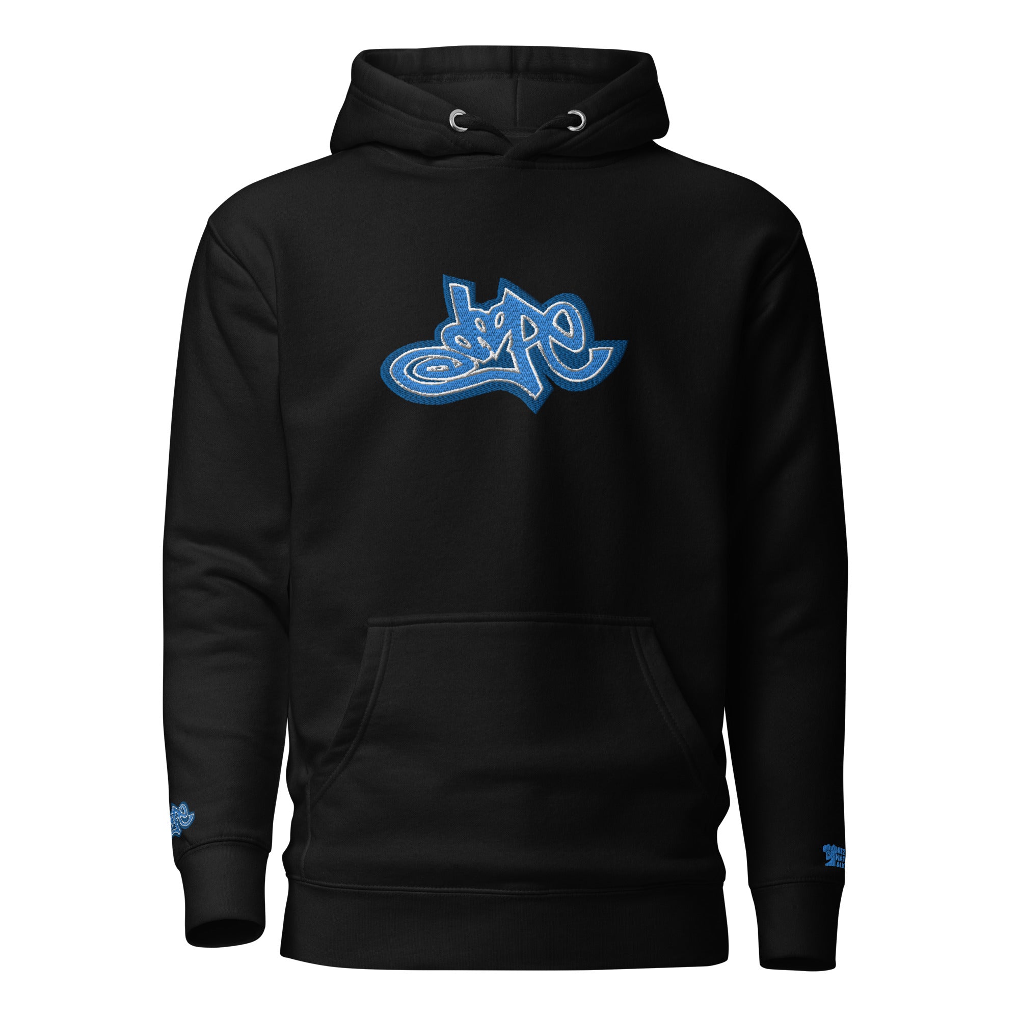 Dope Hoodie (Blue Dope Embroidered): Dope Collection (Free Shipping)