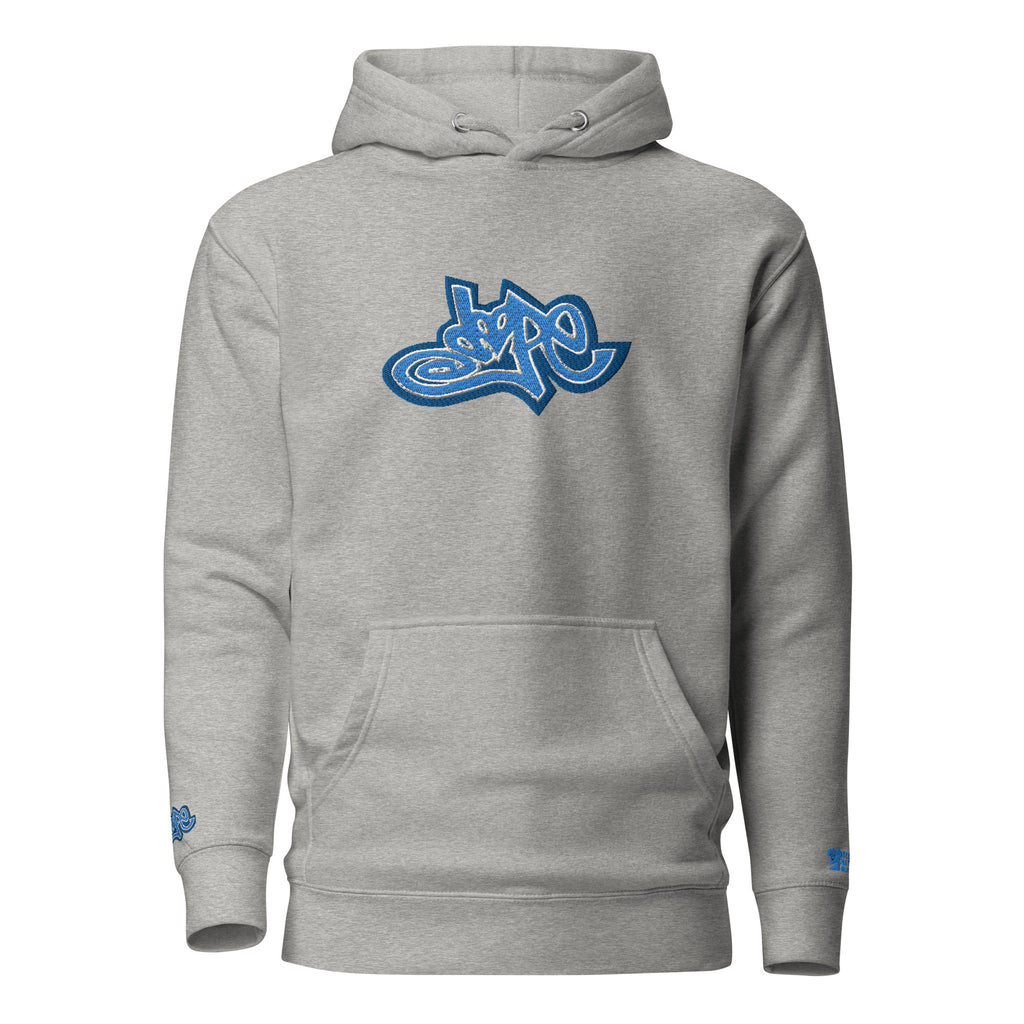 Dope Hoodie (Blue Dope Embroidered): Dope Collection (Free Shipping)