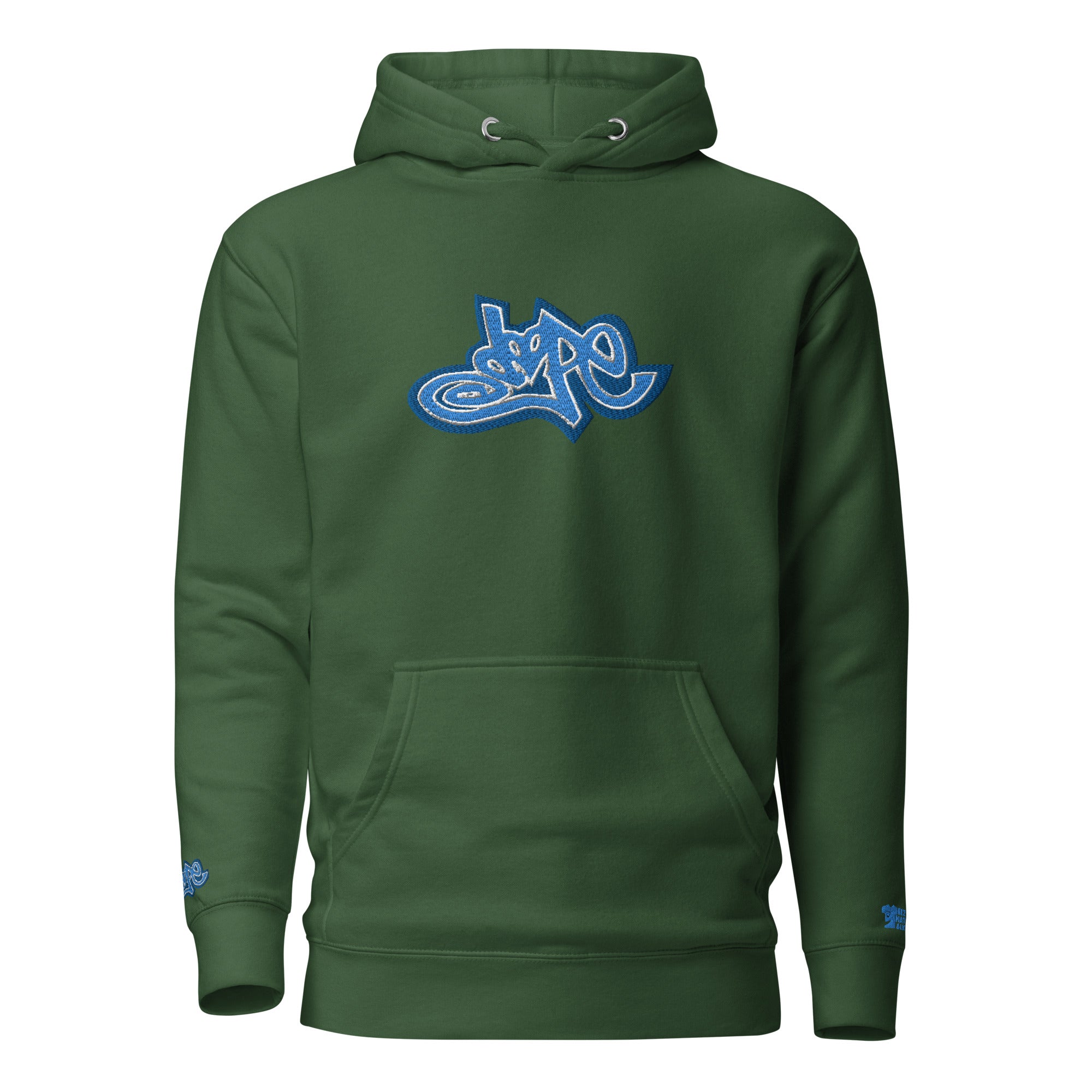 Dope Hoodie (Blue Dope Embroidered): Dope Collection (Free Shipping)