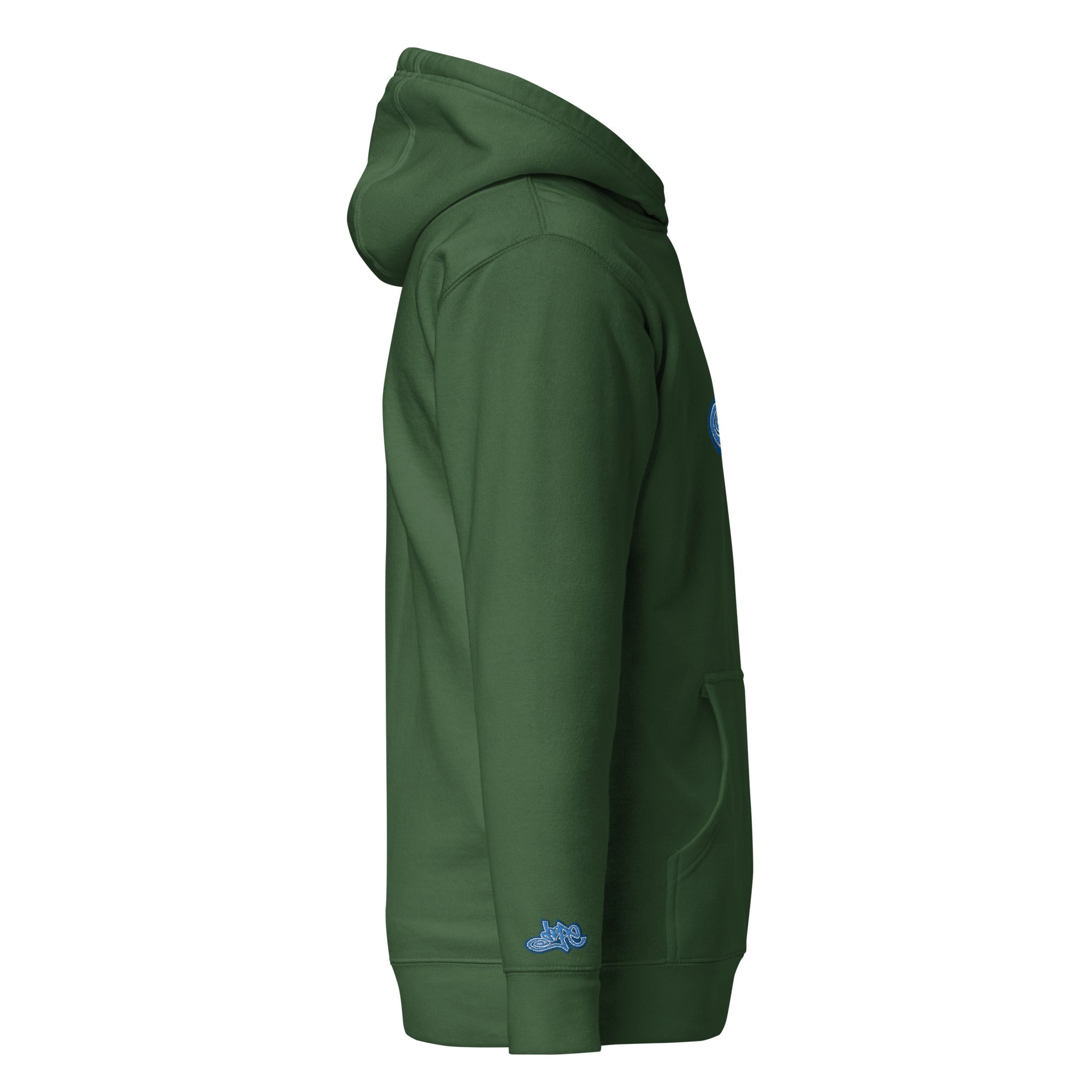Dope Hoodie (Blue Dope Embroidered): Dope Collection (Free Shipping)
