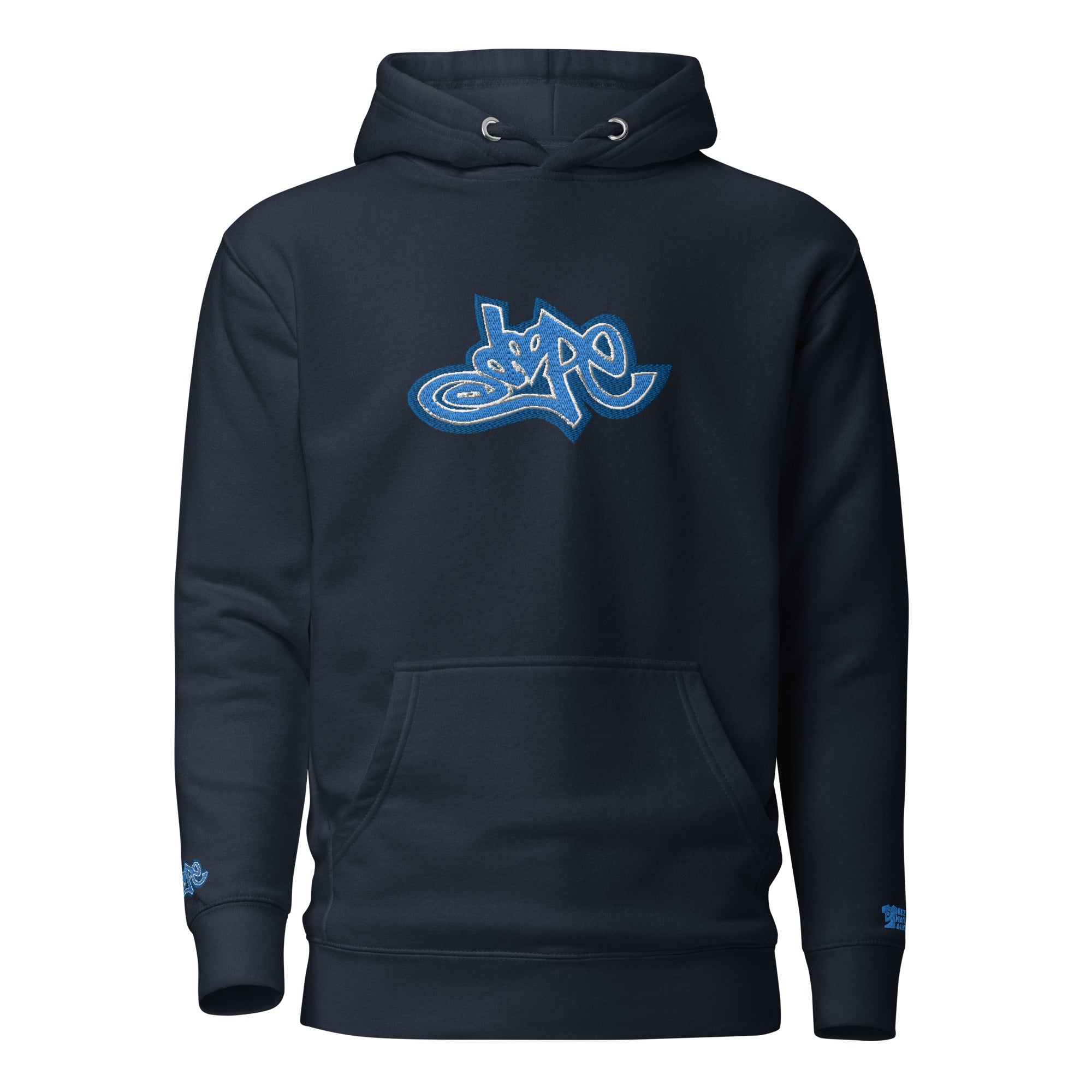 Dope Hoodie (Blue Dope Embroidered): Dope Collection (Free Shipping)
