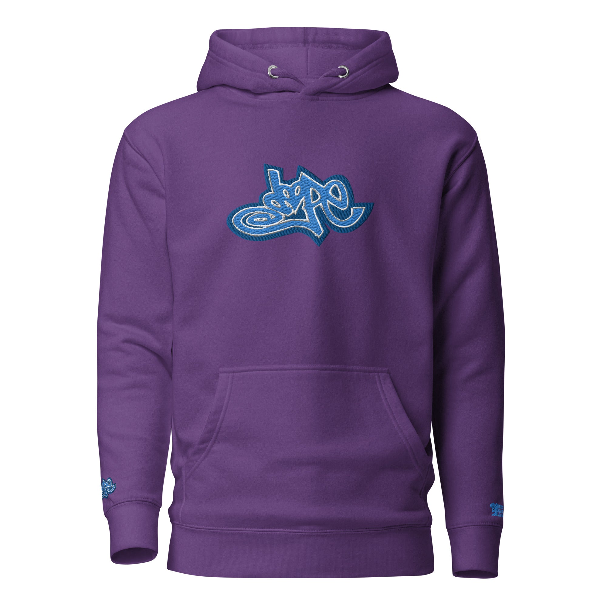 Dope Hoodie (Blue Dope Embroidered): Dope Collection (Free Shipping)