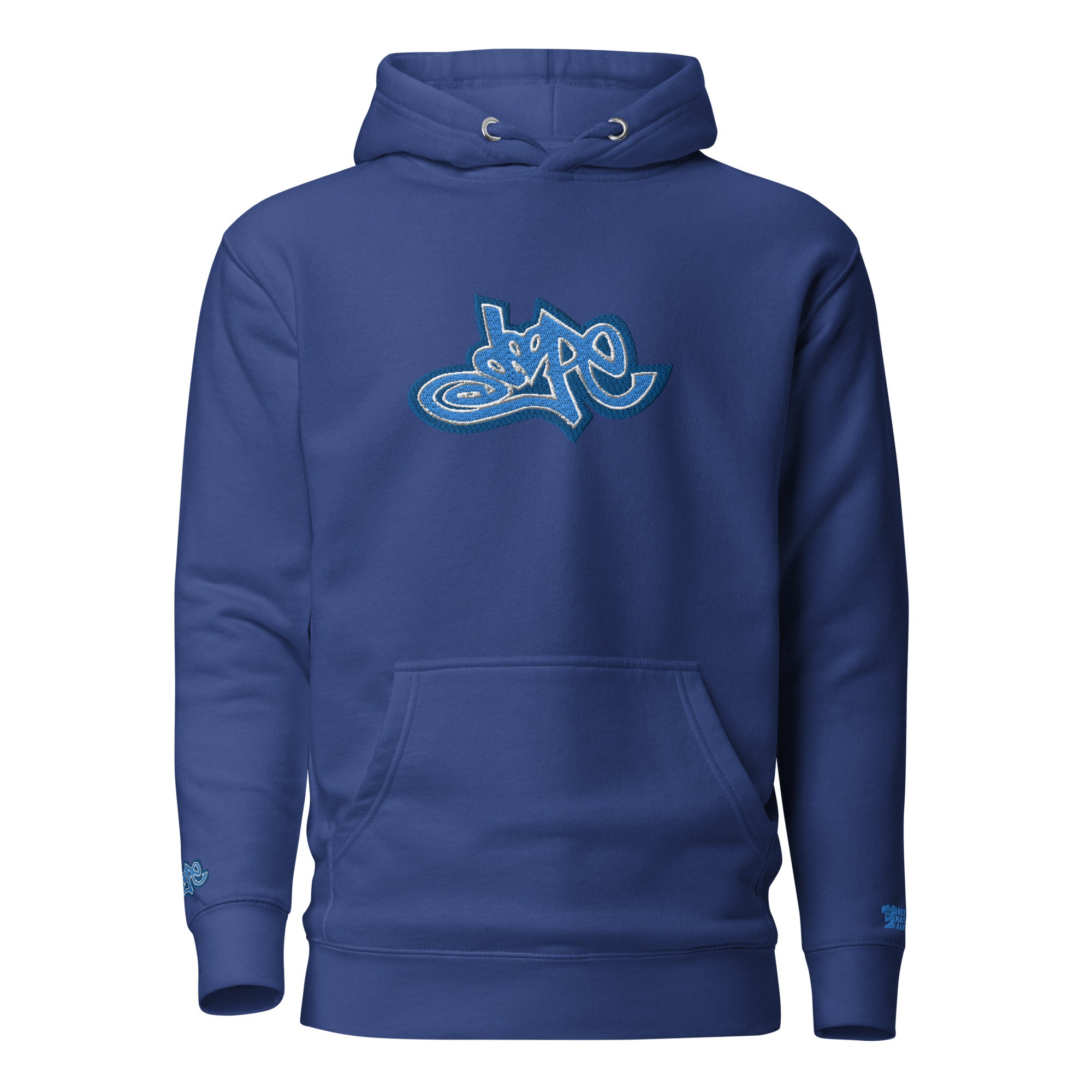 Dope Hoodie (Blue Dope Embroidered): Dope Collection (Free Shipping)