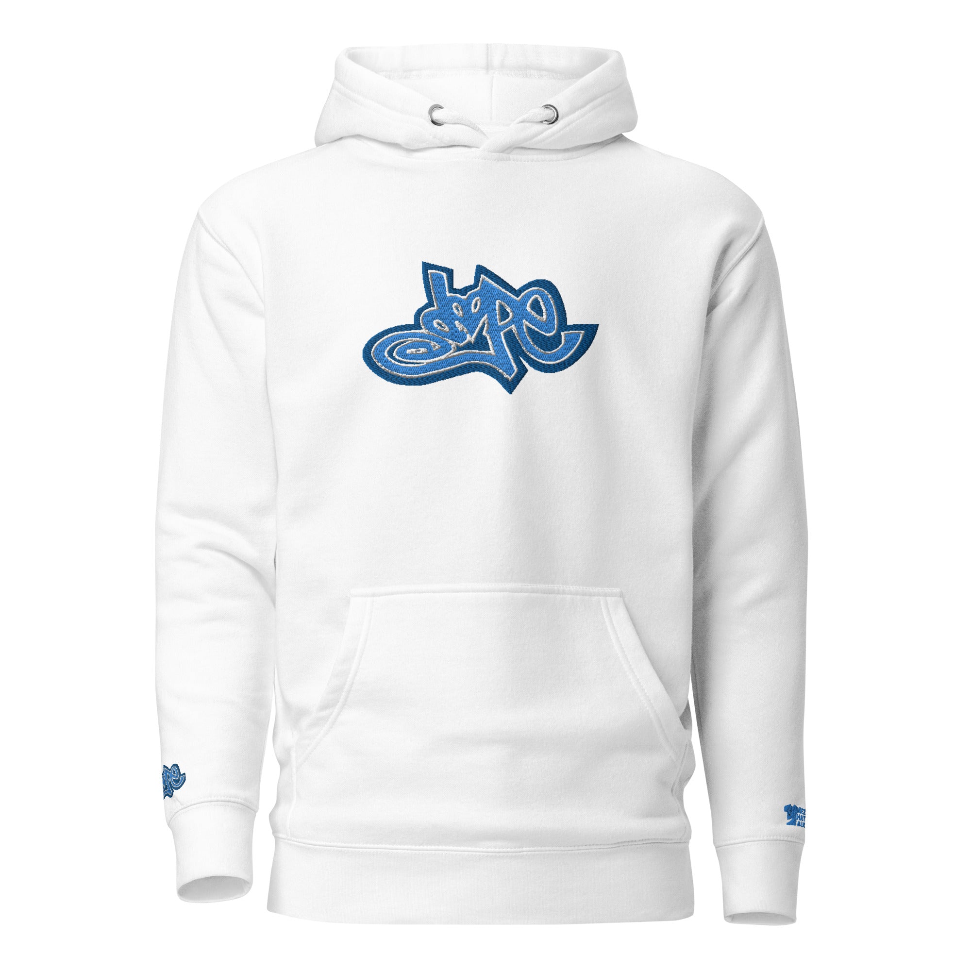 Dope Hoodie (Blue Dope Embroidered): Dope Collection (Free Shipping)