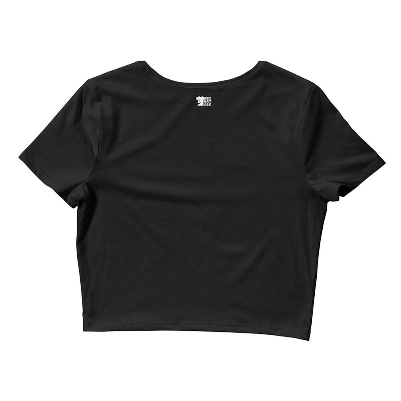 Yummy! Design Crop Tee (Black)