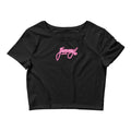 Yummy! Design Crop Tee (Black)