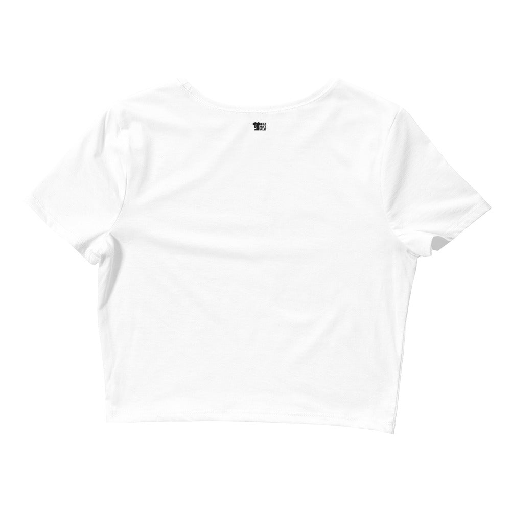 YUMMY! Design Crop Tee (White)