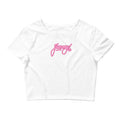 YUMMY! Design Crop Tee (White)