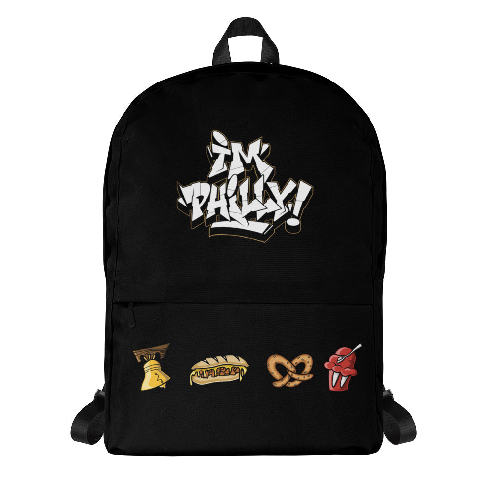 I'm Philly!-(Black) Backpack