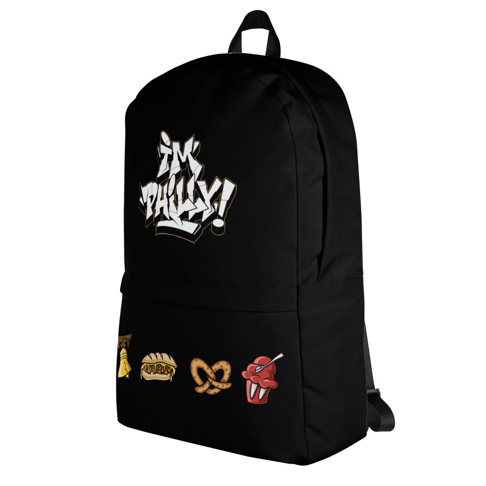 I'm Philly!-(Black) Backpack