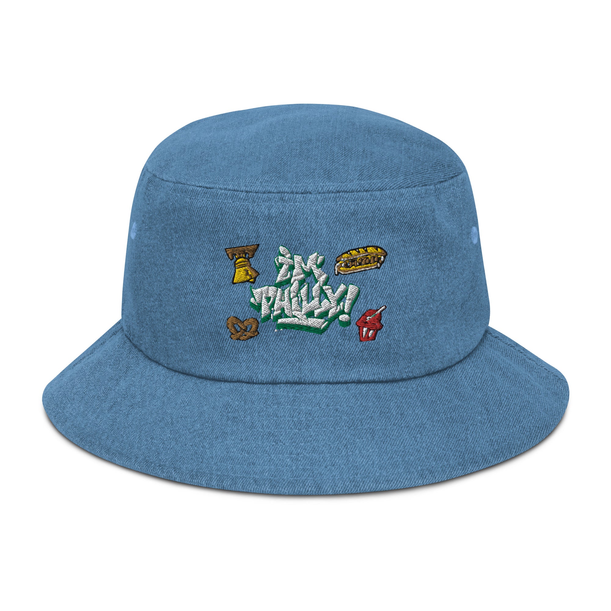 I'm Philly! Denim Bucket Hat (Free Shipping to select countries)